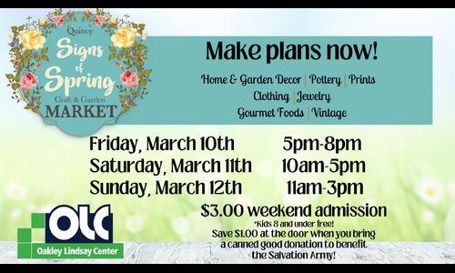 Signs of Spring Craft Show